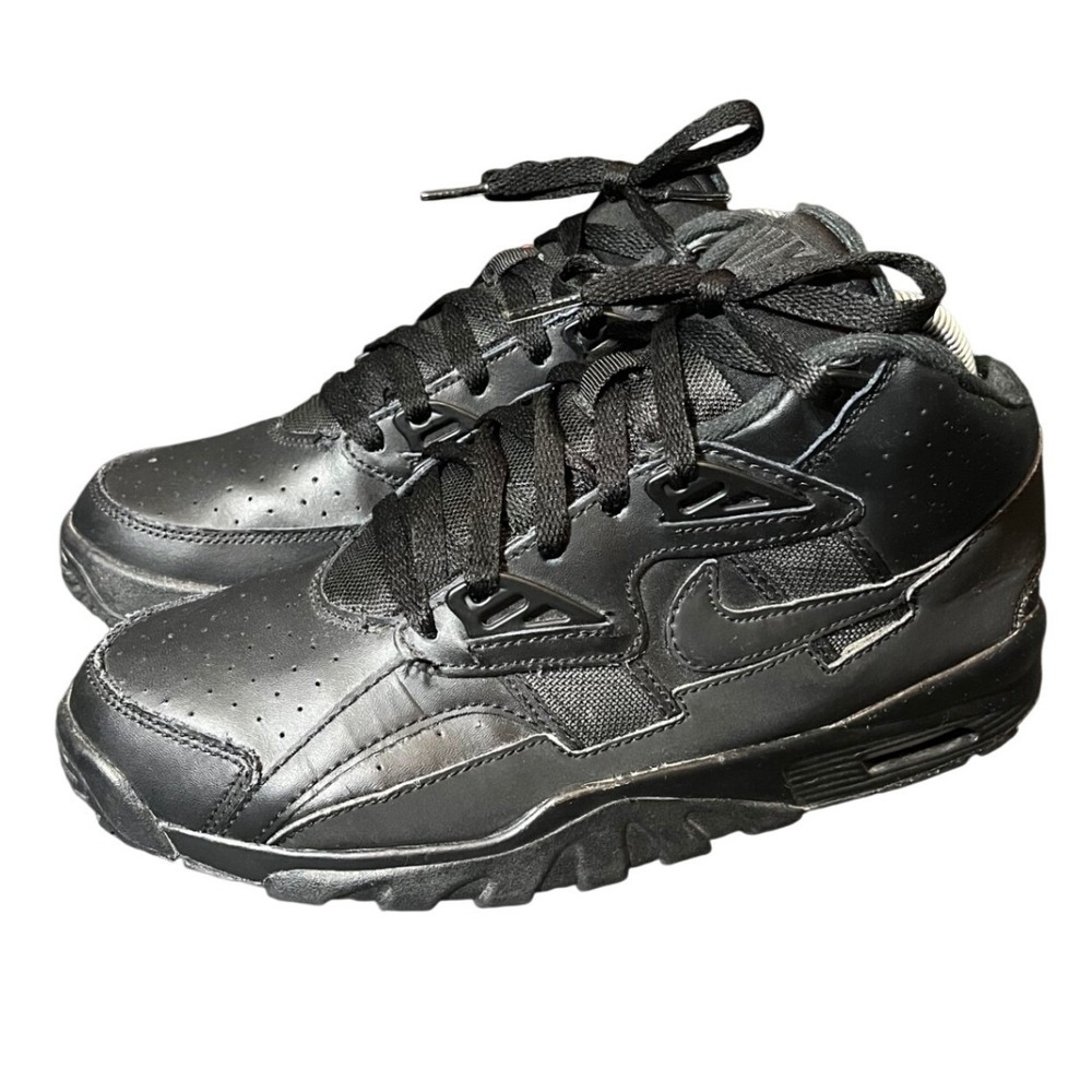 Nike Air Trainer SC High GS Womens 8.5 Black CJ0580-002 Bo Jackson Sneakers